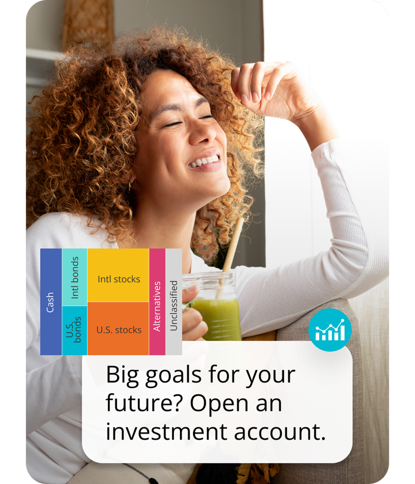 Big goals for your future? Open an investment account.